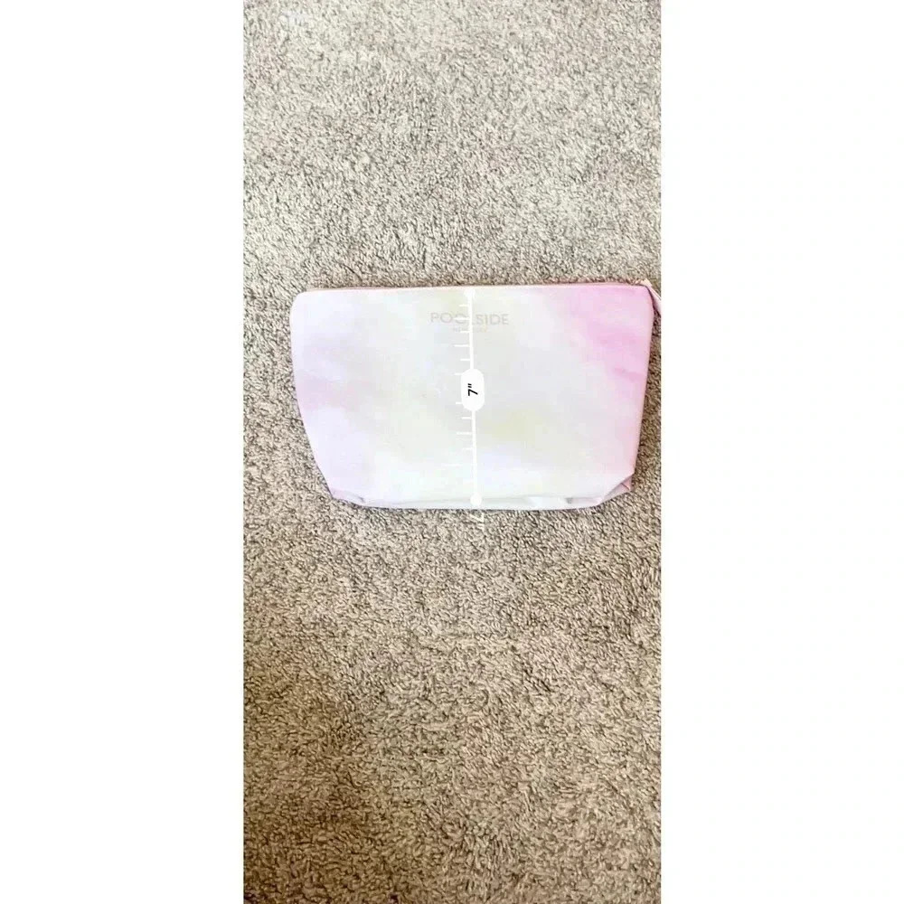 Poolside Womens Tie Dye Water Resistant Travel Organizer Pink Pouch One Size - Picture 11 of 11